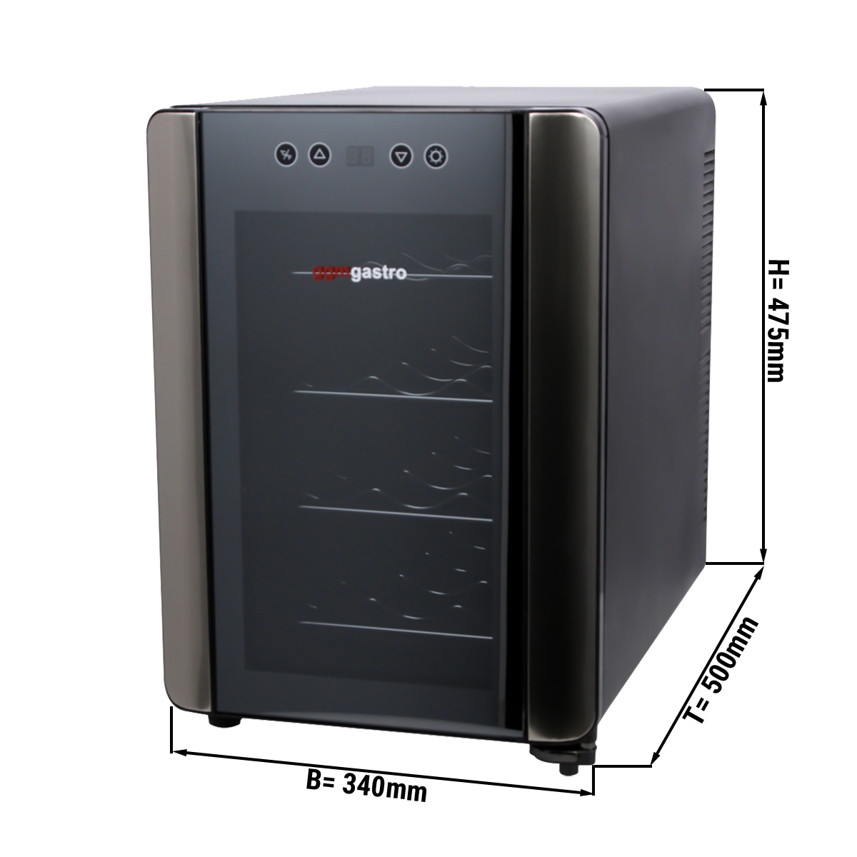 Mini wine fridge 33 liter / 1 climatic zone