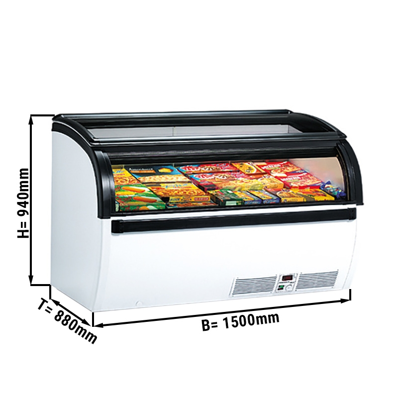 Frozen island 350 liters