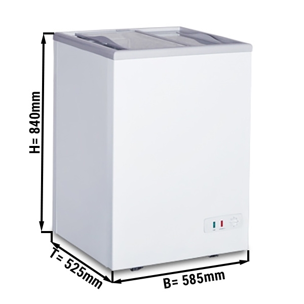 Freezer 97 liters (net capacity) / Energy class A