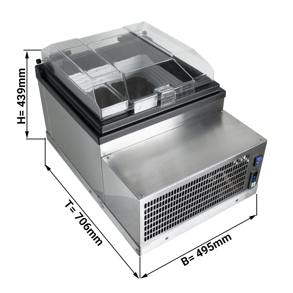 Ice creams 10 liters (table model)