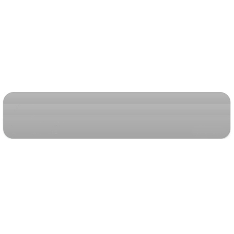 Front panel in silver (top and bottom)