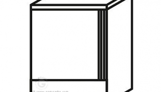 Mini freezer 95 litres - with 1 door