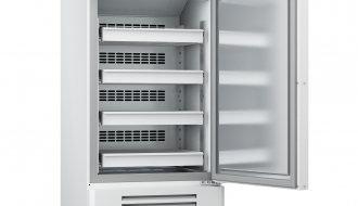 Medizinkühlschrank - 0,67 x 0,66 m - 244 Liter - mit 1 Glastür