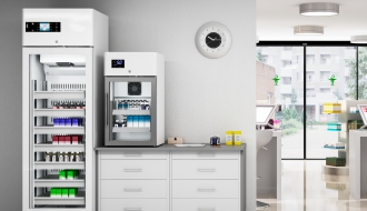 Medizinkühlschrank - 0,59 x 0,6 m - 305 Liter - mit 1 Tür