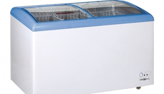 Freezer 338 litres/glass
