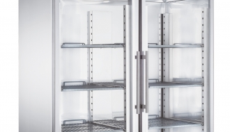 Tiefkühlschrank ECO - 1,48 x 0,86 m - mit 2 Glastüren