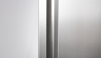 Freezer made of stainless steel - 400 liters - with 1 door