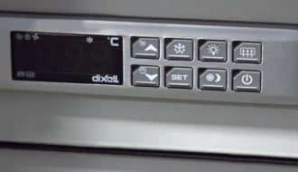 Refrigerated Cake display, 90° Corner (external)