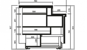 Countertop, 45° Corner (internal)