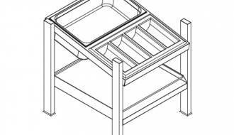 Cutlery & crockery (table model)