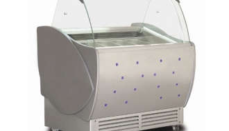 Ice cream counter 1,40 x 0,86 m
