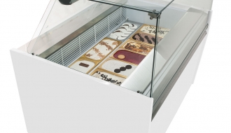 Ice counter 1.25 x 0.92 m - white