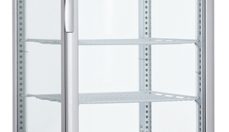 Panorama display case - 98 liters – silver
