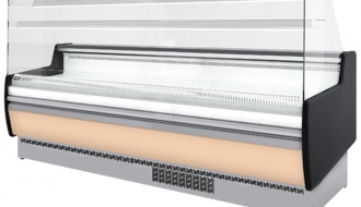 Refrigerated counter Square 2,50 m / 0,95 m