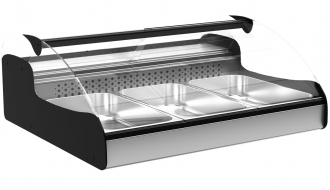 Warmhaltevitrine - 1,0 x 0,88 m
