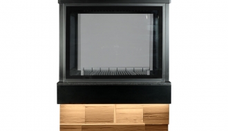 Gasgrill mit Glas - 1,5 m