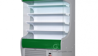 Front panel in green (top and bottom)