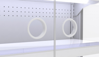 Wall cabinet 710 litres with 4 shelves