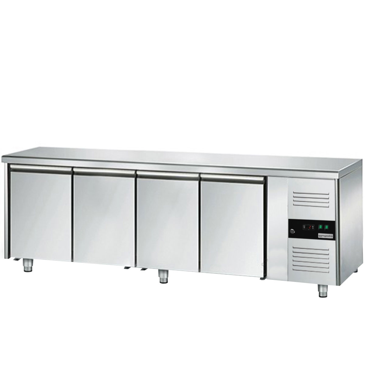 Tiefkühltisch ECO - 2,2 x 0,7 m - mit 4 Türen