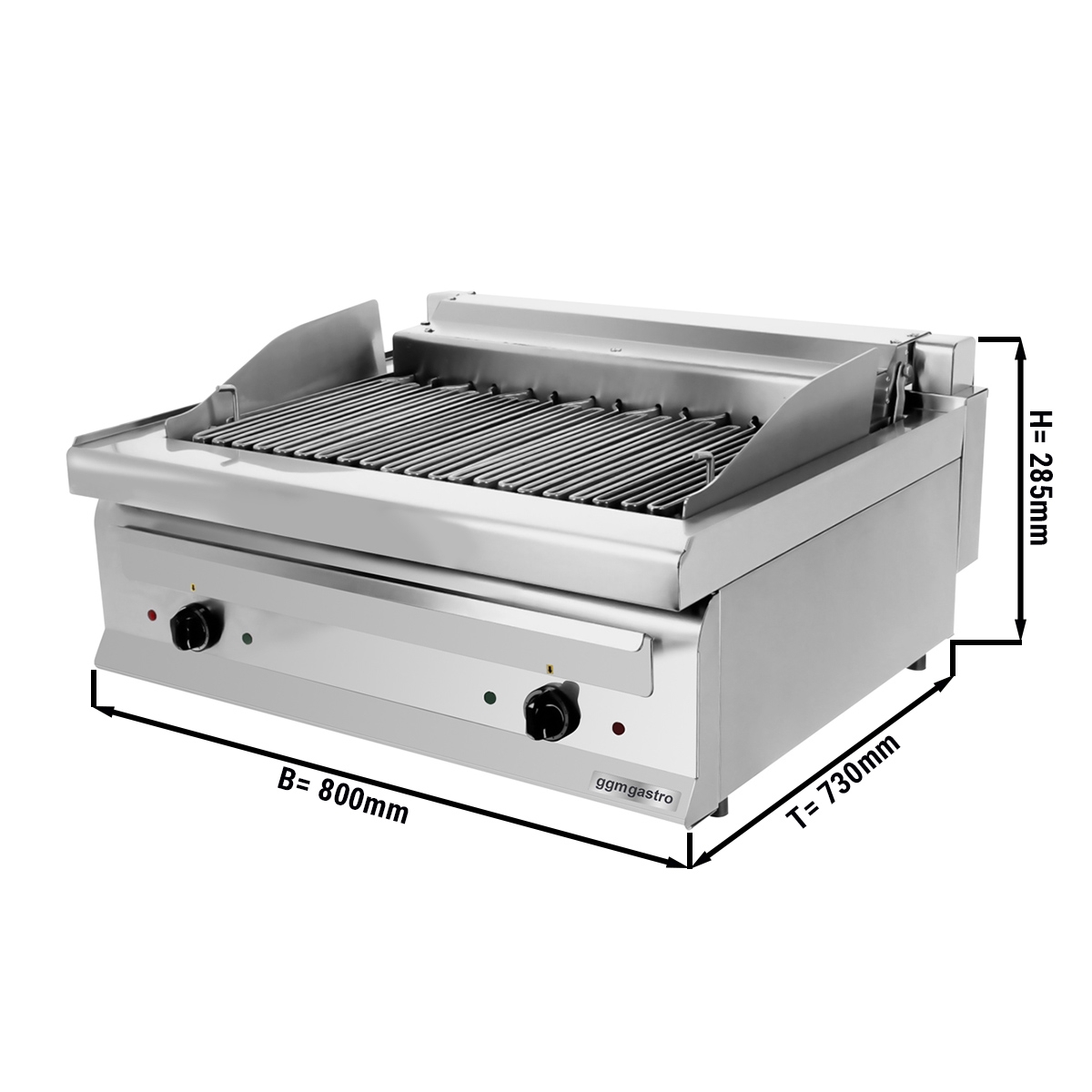 Elektro Wasserdirektgrill - 0,80 m