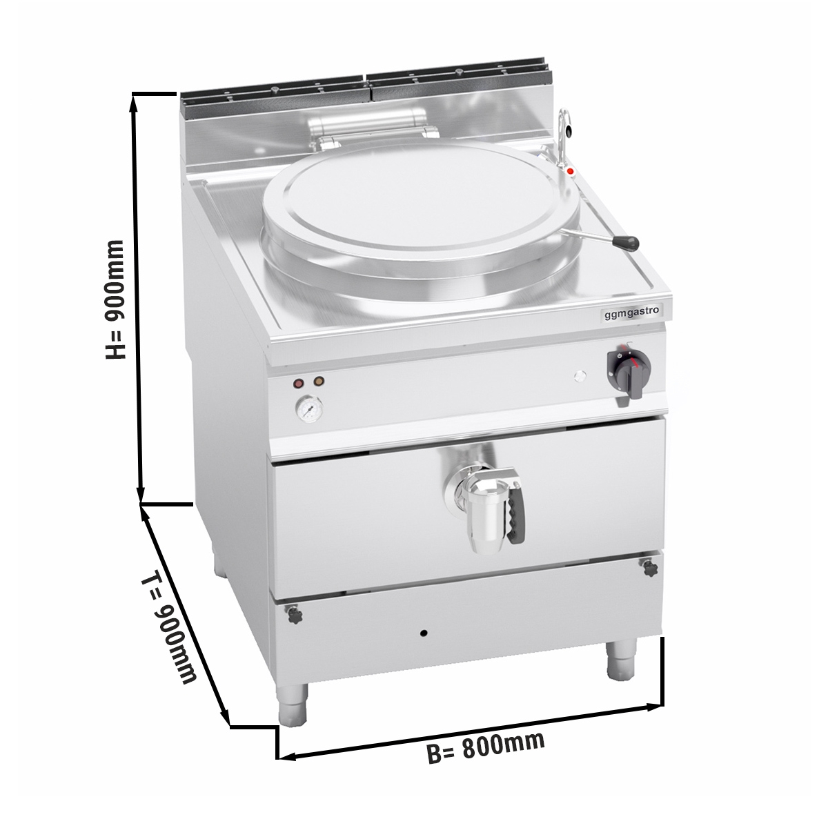 Electric boiler - 100 litres (16 kW) - indirect heating