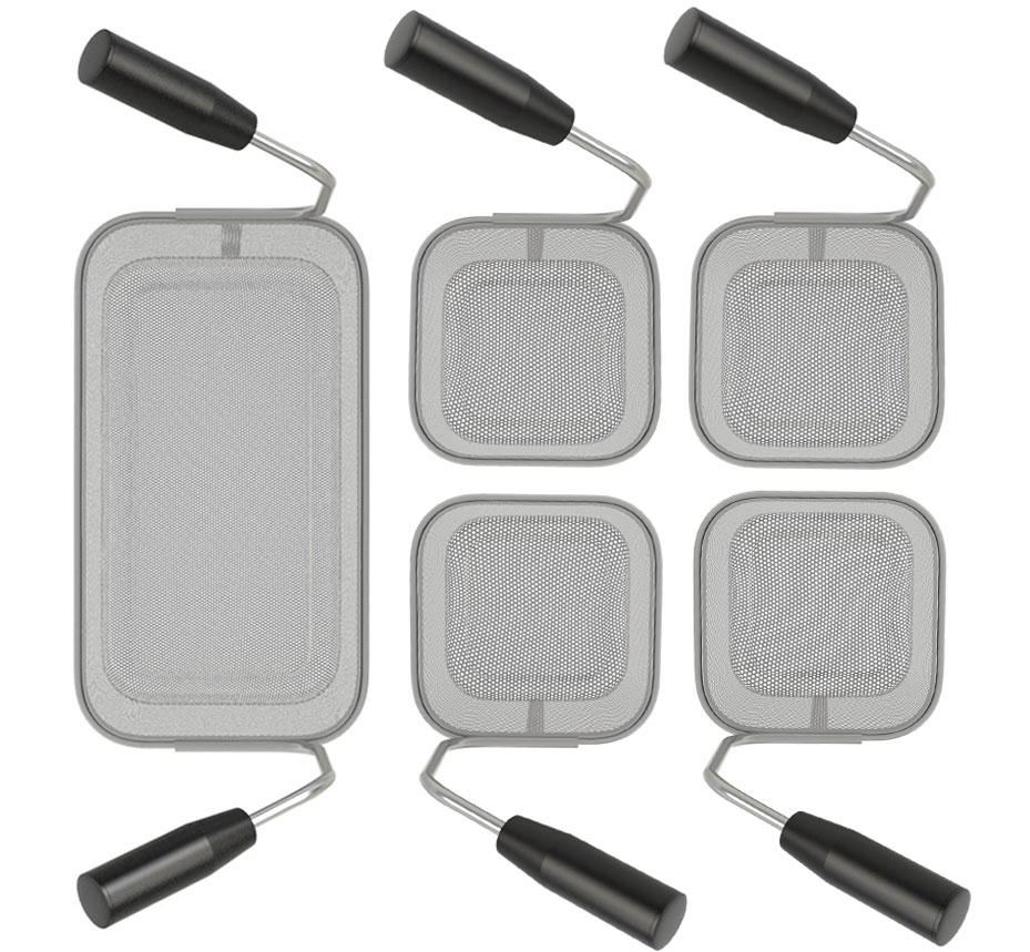 1x1/3 + 4x1/6 Pasta baskets