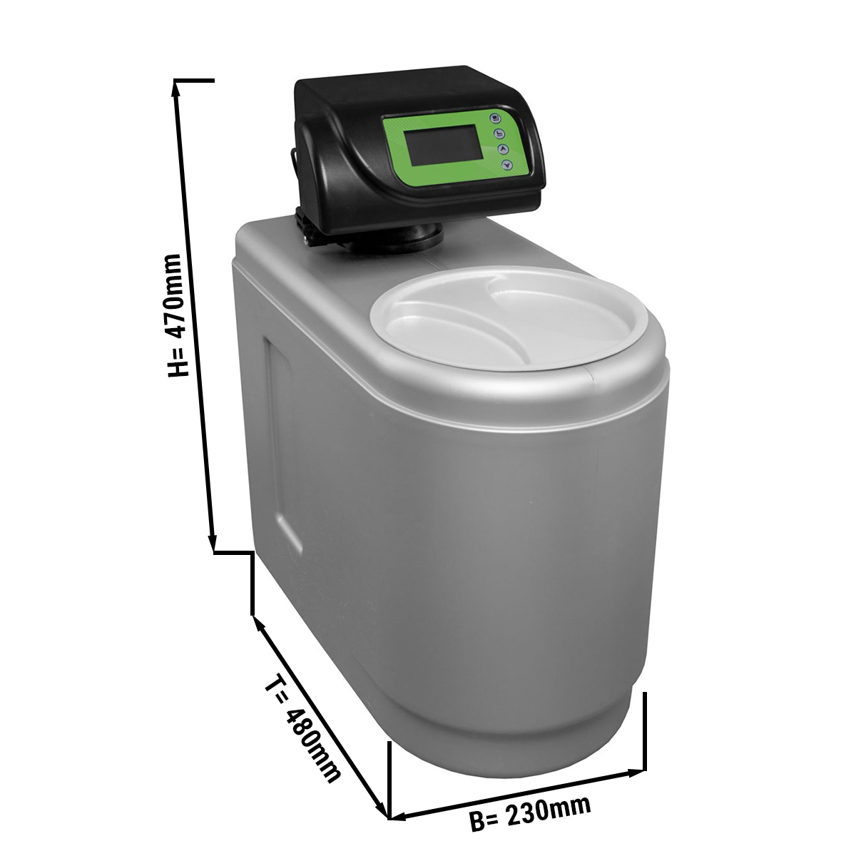 Wasserenthärter - automatisch - Leistung: 40 Liter/ pro Minute