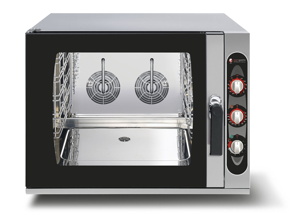 Bakery Combi Steamer (manual), 4 trays, EN & GN