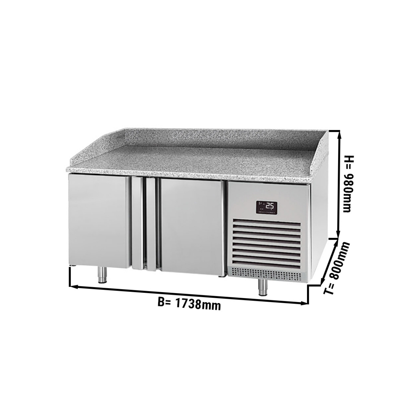 Pizzakülmlauad POS 800