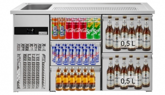 Beer counter floor unit 1,55 x 0,7 m