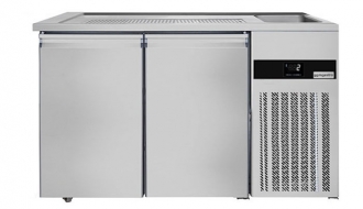Beer counter floor unit 1,55 x 0,7 m - with 2 doors