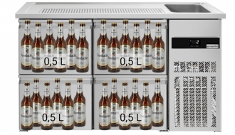 Beer counter floor unit 1,55 x 0,7 m