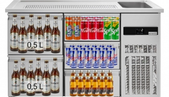 Beer counter floor unit 1,55 x 0,7 m