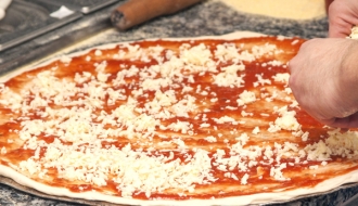 Pizza külmtöölaud - 1,46 x 0,7 m - 2 ukse ja 2 sahtliga