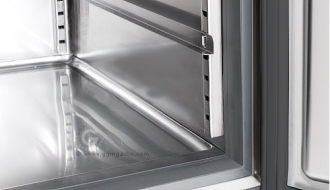 Pizza preparation refrigerator PREMIUM - 1,4 x 0,7 m - 3 doors & granitr top