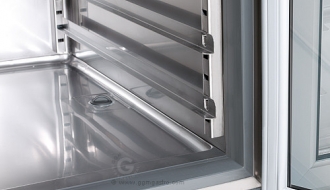 Refrigerated table - with 4 glass doors