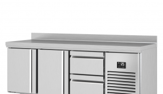 Refrigerated table - with 2 doors and 2 drawers 1/2