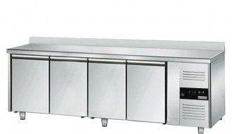 Kühltisch ECO - 2,2 x 0,7 m - mit 4 Türen