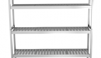 Aluminium basic shelf - 1491 x 1800 mm