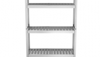 Aluminium basic shelf - 889 x 1800 mm