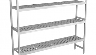 Aluminium basic shelf - 1745 x 1800 mm