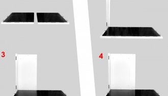 Kühlzelle - 1,2 x 1,5 m - Höhe: 2,01 m - 2,6 m³ - inkl. Wandkühlaggregat PLUS
