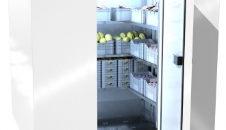 Freezer cell - 1.8 x 1.2 m - height: 2.01 m - 2.65 m³ - incl. Wall cooling unit MINUS