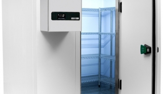 Freezer cell - 1.8 x 1.5 m - height: 2.01 m - 3.47 m³ - incl. Wall cooling unit MINUS