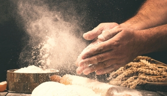 Spiral dough kneading machine - 160 kg