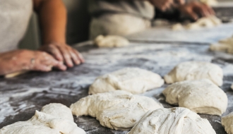 Spiral dough kneading machine - 120 kg