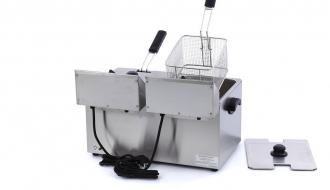 Fritüür 2 x 8L kraaniga