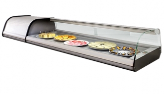 Teller - Refrigerated display case for 8x (17 x 32 cm)