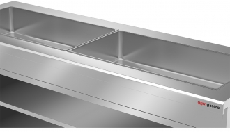 Refrigerated well 6x GN 1/1 - 200 mm deep