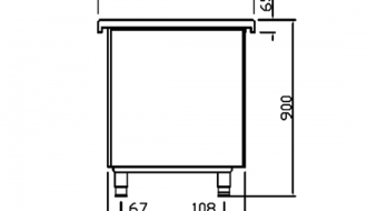 Hotplate 1,12 m